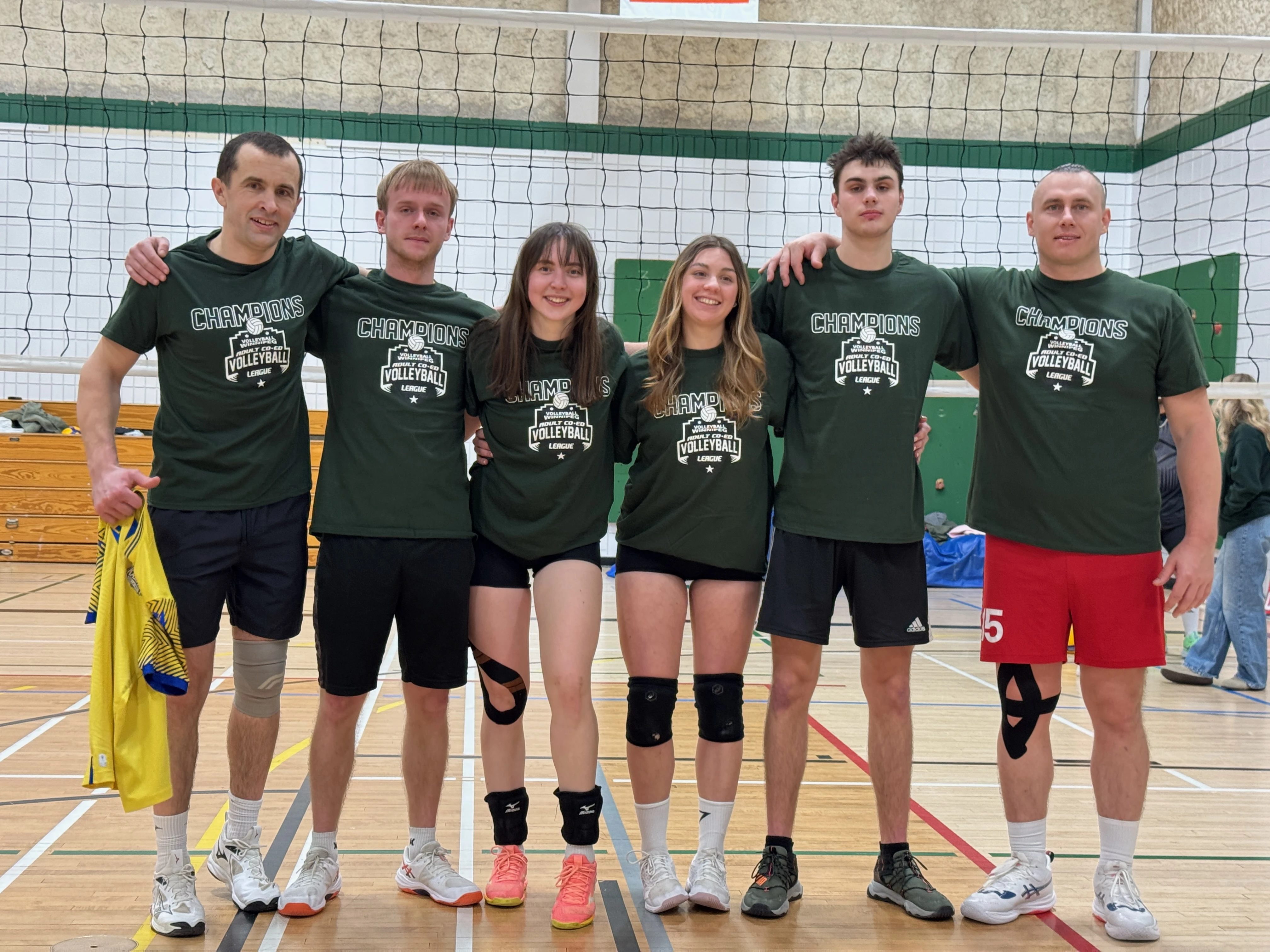 Adult league volleyball team photo 13