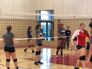 Positional camp training moment 2