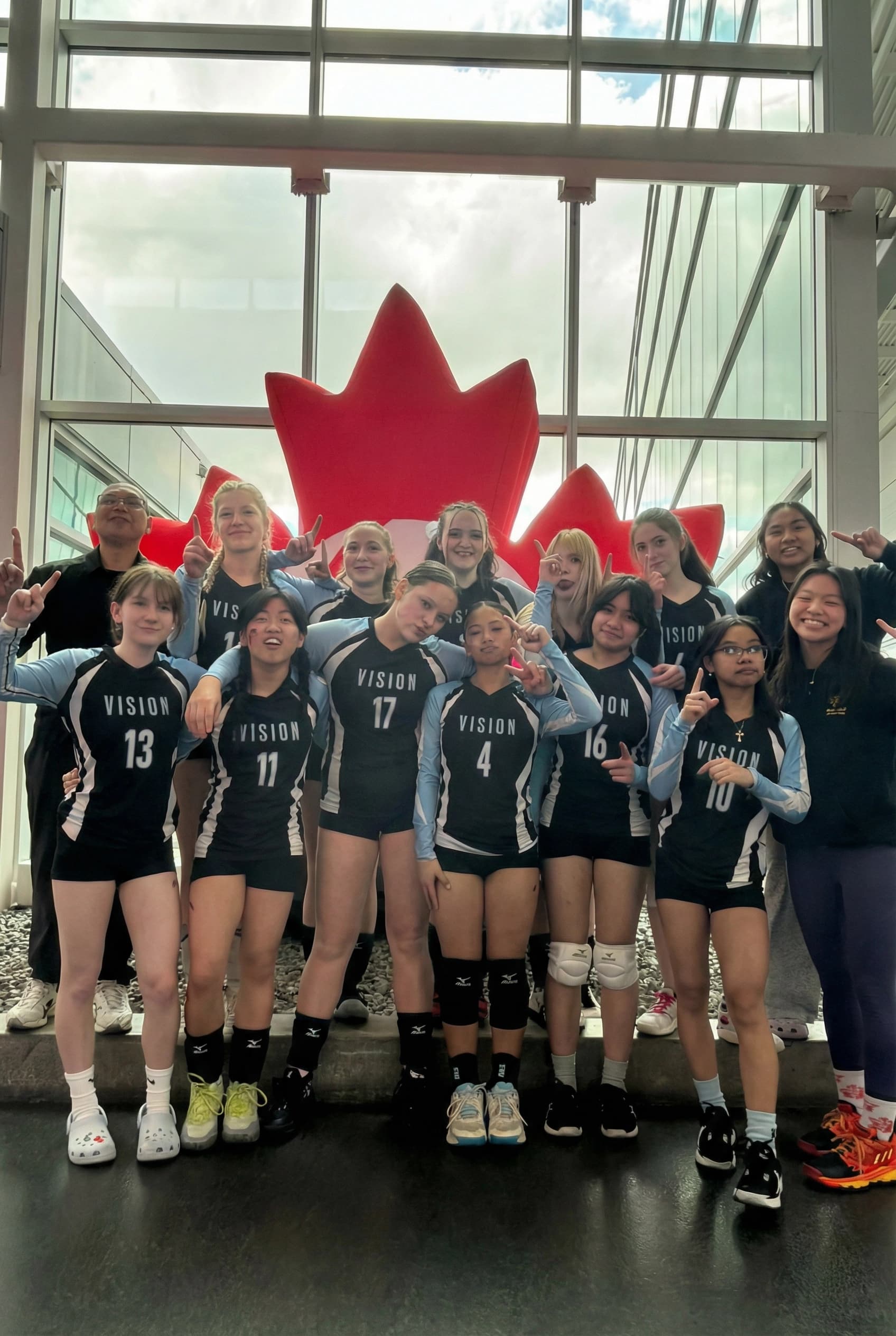 Vision Elite Academy athletes in action