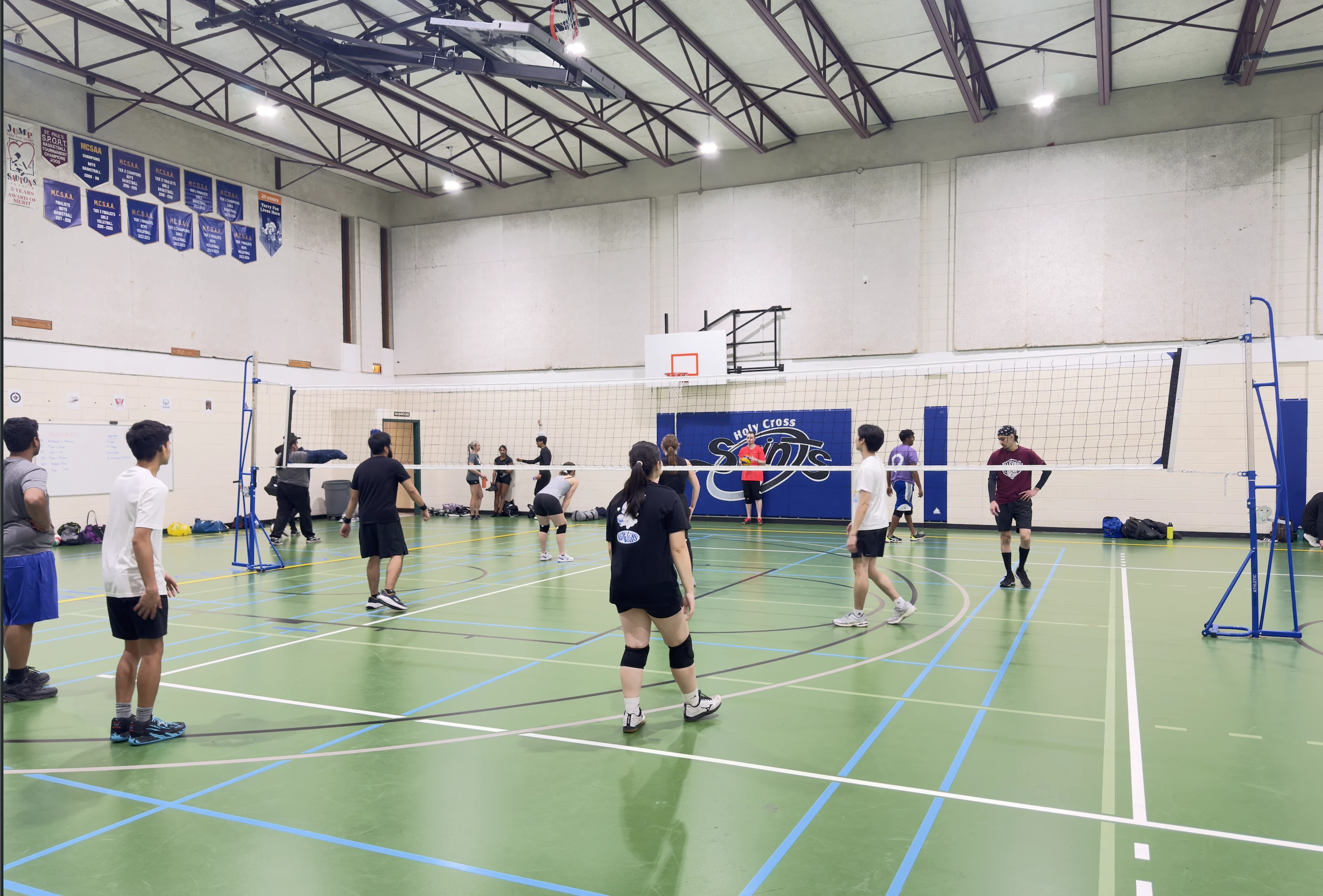 Adult league volleyball team photo 8