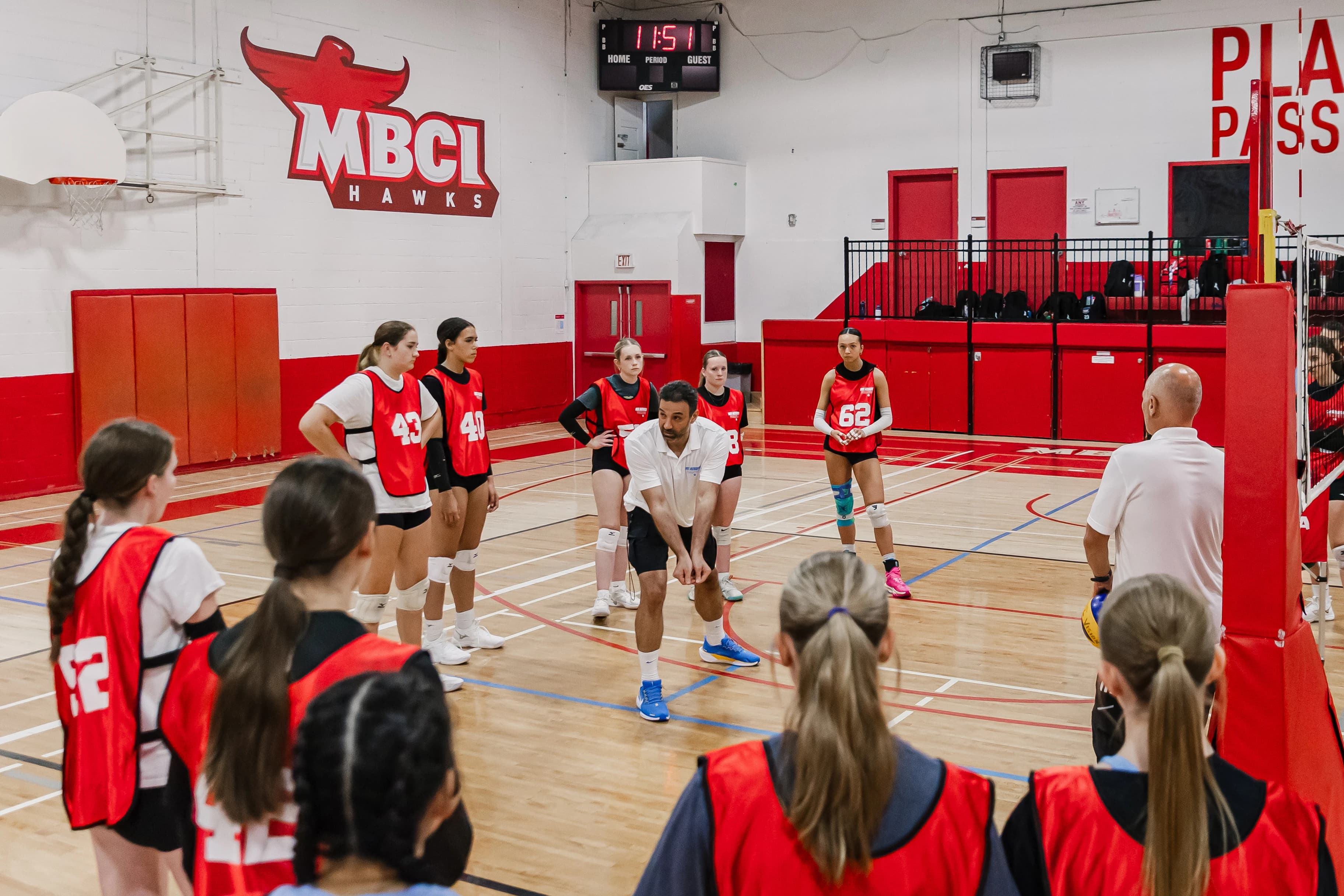 Showcase drills and training