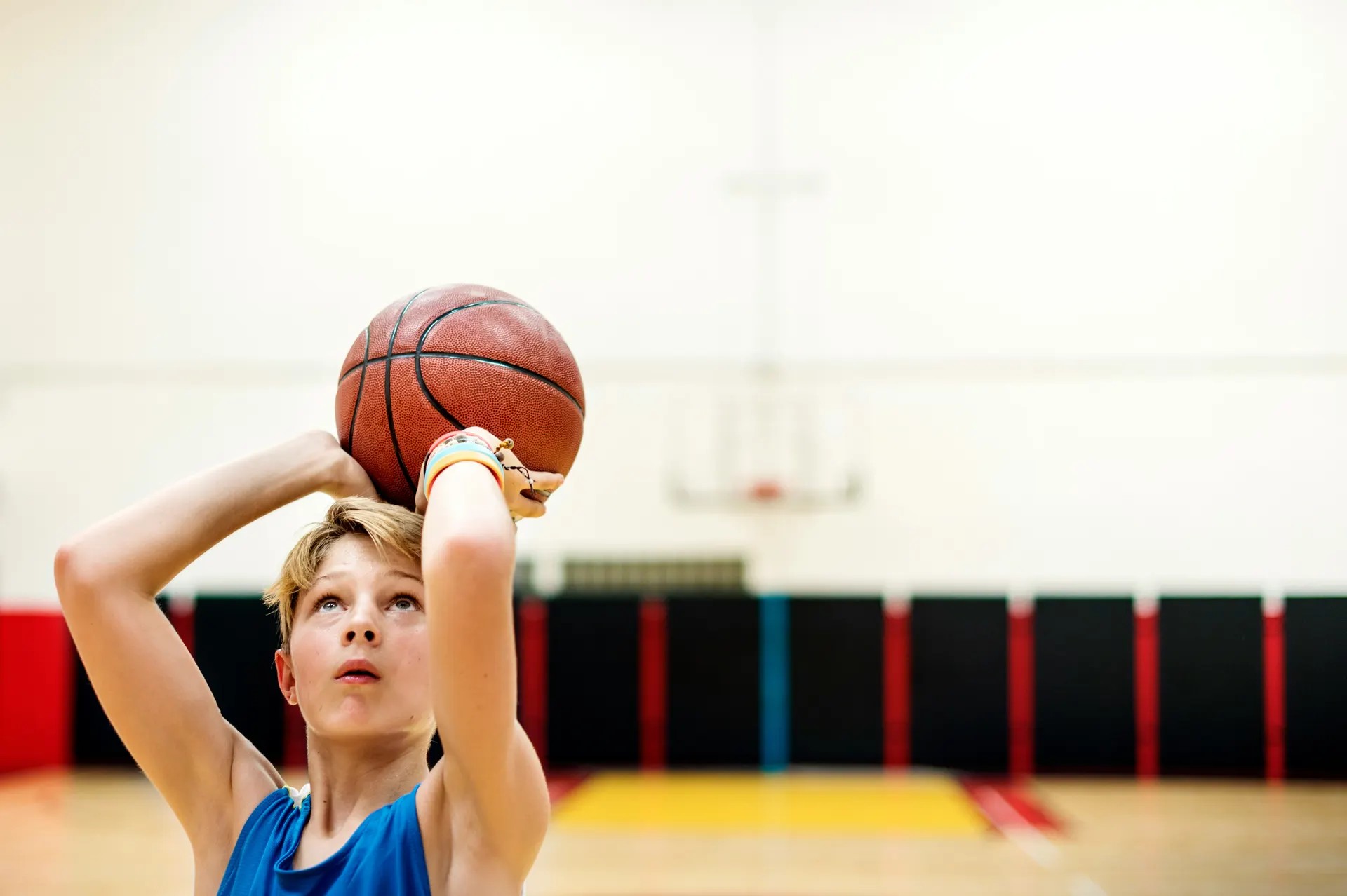Vision Elite Academy basketball athletes