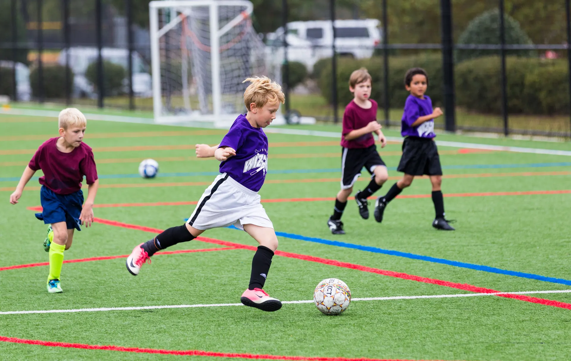 Vision Elite Academy soccer athletes
