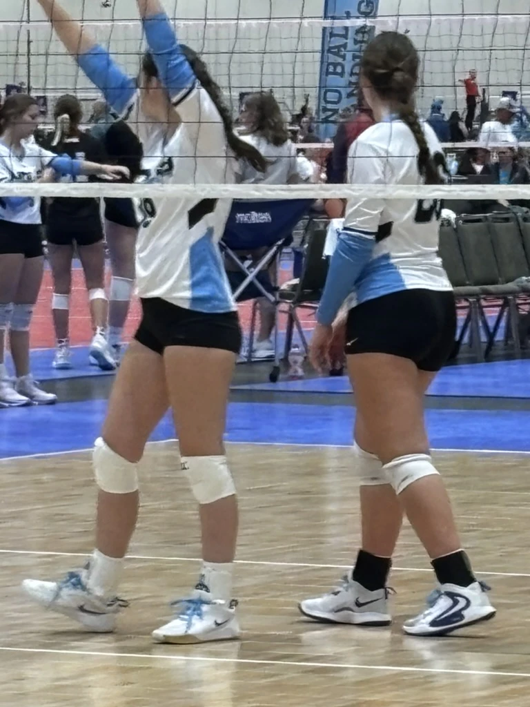 Team cheers and chants for volleyball sideline energy