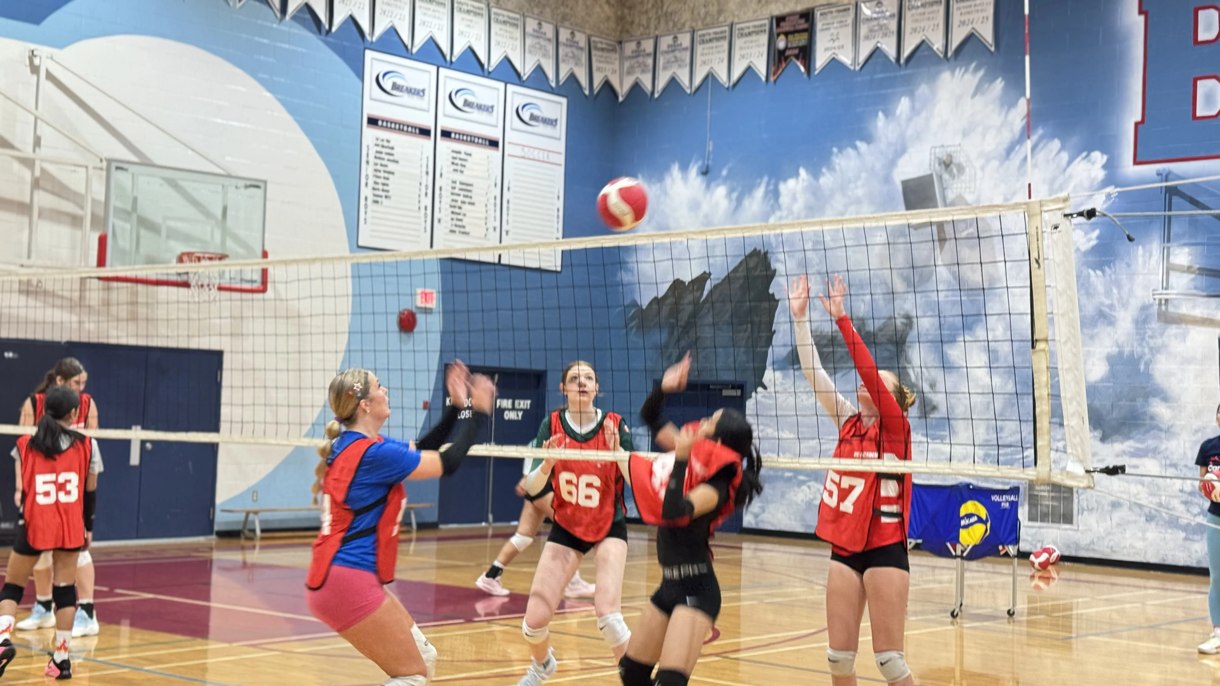 Liability waiver and release banner for Vision Elite Academy